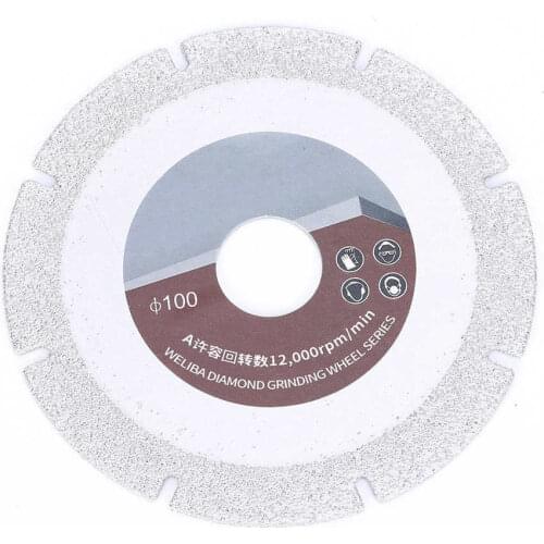 100mm 60 Mesh Diamonds Cutting Grinding Wheel Disc for Ceramic Tile Marble Stone