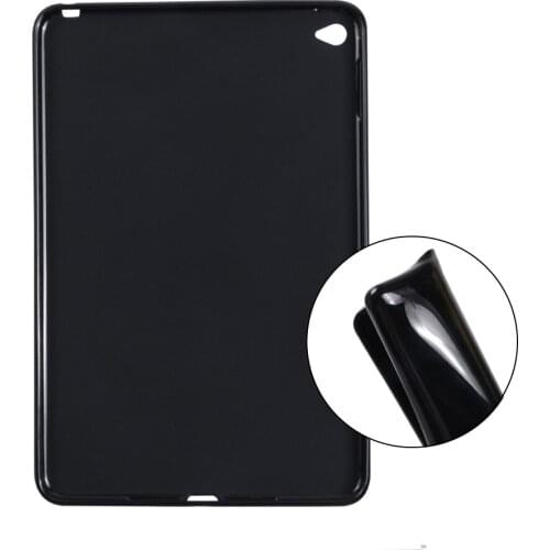 Case For iPad Mini 4 7.9 inch Soft Silicone Protective Shell For iPad mini4 7.9 A1538 A1550 Shockproof Tablet Cover Bumper Funda