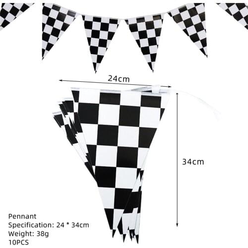 Black White Lattice Birthday Table Decoration Baby Shower Party Decoration Wholesale Red Grid Cake Decorating Supplies Tools