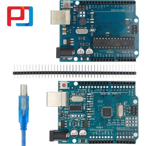 UNO R3 CH340G+MEGA328P SMD/DIP Chip 16Mhz PULAR For Arduino Development Board USB CABLE ATEGA328P