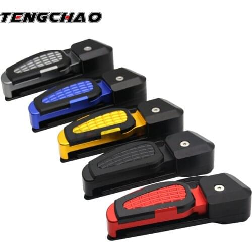 FOR VESPA SPRINT 150 passenger folding pedal Vespa Primaveras folding footrest 150 2017 2018 Motorcycle accessories rear pedal