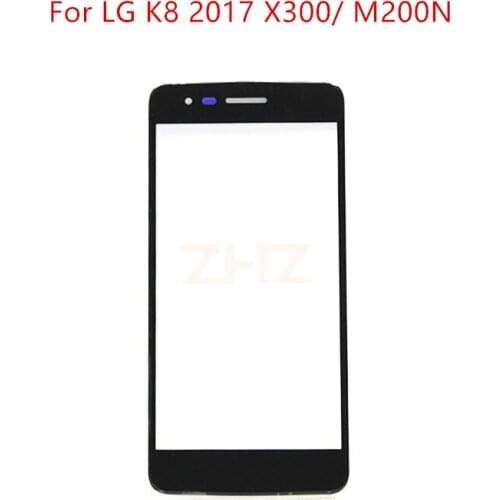 New Touch screen panel For LG K8 2017 X300 M200N X240 Front Glass 5.0" Front Glass Touch Panel Replacement