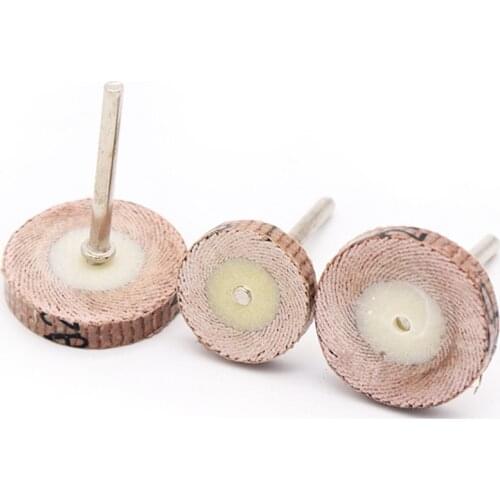 URANN 10pcs Min Dremel Accessories Thin Sanding Flap Disc Grinding Wheels Brush Sand Rotary Tool for Woodworking Root Carving