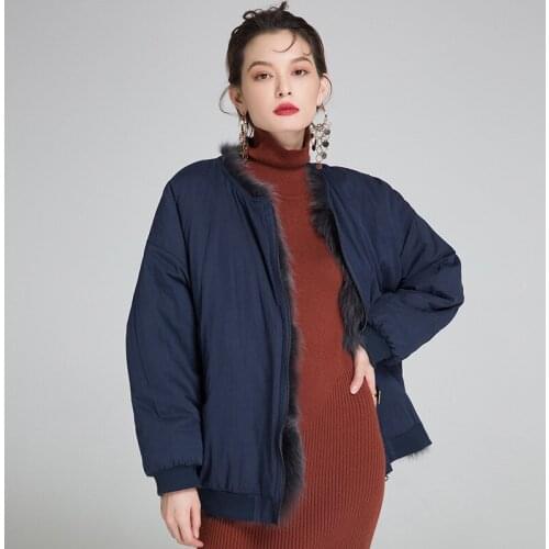 Natural Fox Fur Coat Women Double Sided Warm Thicked Parka Real Fur Coats Female Outwear 2020 Winter Jacket Tops LX2344