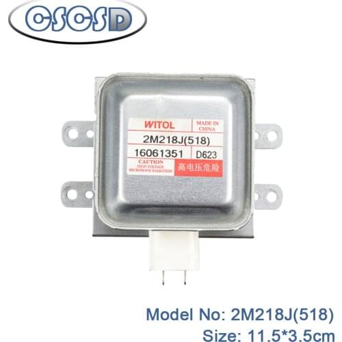 1pcs/lot 2M218J(518) (same 2M211B-M) 6 cooling ribs CSCSD microwave magnetron magnetron microondas microwave oven accessories