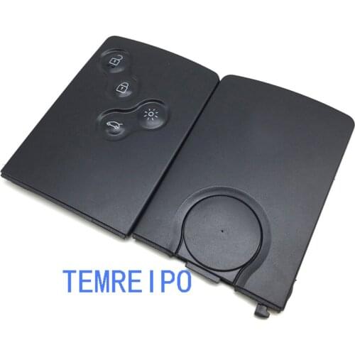 10pcs/lot 4 buttons smart key case for Renault Koleos (no key blade)