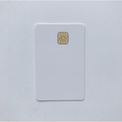 100pcs/Lot Inkjet Coated Surface Smart PVC Card with SLE4428 Contact Chip for Club/Supermarket Printed by Epson or Canon Printer