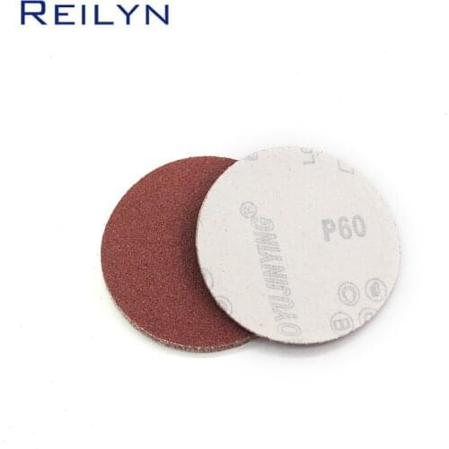 4 Inch Flocking Sandpaper Red Polishing Peeling Sandpape High Quality Good Wear Resistance Grinding Wheel Special Sandpaper