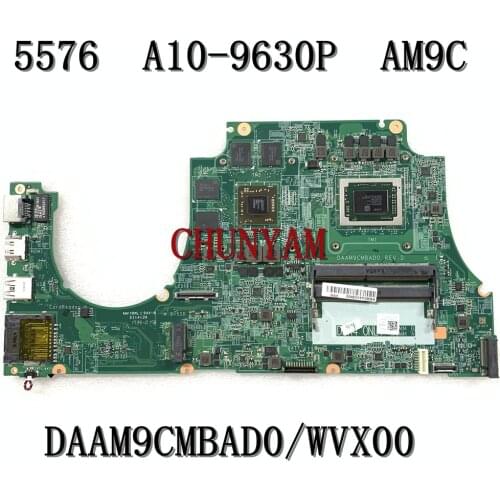 Brand NEW A10-9630P FOR Dell Inspiron 5576 Laptop Motherboard AM9C WVX00 DAAM9CMBAD0 mainboard 100% tested