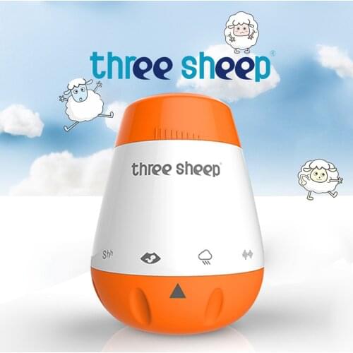 Baby Smart Music White Noise Machine Voice Sensor Rechargeable Infants Therapy Sound Machine Sleep Soother White Noise Generator