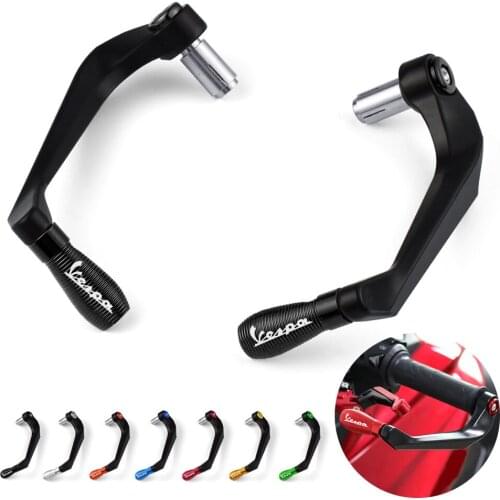For Vespa gts 300 250 sprint px lx primavera 150 Motorcycle Levers Guard Brake Clutch Handlebar Protector CNC Aluminum parts