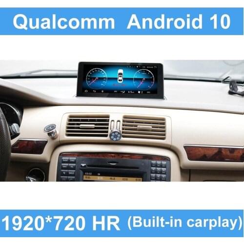 8.8"Qualcomm 4+64G Android 10 System Upgrade Screen SCREEN For Mercedes Benz IPS LTE Wifi BT Carplay W218 R CLass 2005-2017