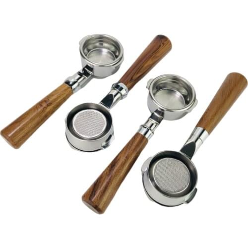 58mm Bottomless Coffee Handle Portafilter For Breville Bes900 920 XLbes980 XL Coffee Machine Coffeeware Makers W/ Filter Basket