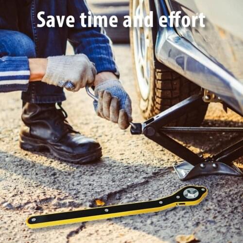 2.0Ton Auto Labor-saving Jack Kit Anti-rust Scissor Jack Efficient Auto Emergency Repair Tool Kit For Small Medium-sized Vehicle