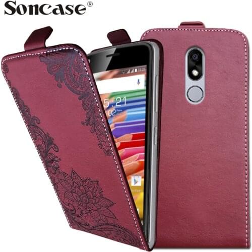 3D Stereo Embossing lace flower butterfly flip up and down leather phone bag cover case for BQ BQ-5707G Next Music