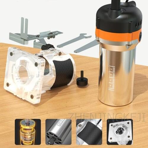 Woodworking Multifunction High Power Slotted Home Improvement Sculpture Aluminum-Plastic Board Trimmer Bakelite Milling Tools