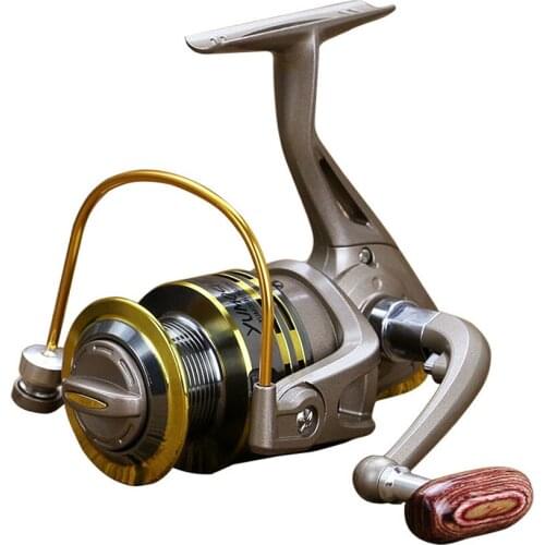Metal Spool Spinning Fishing Reel 12BB 5.5:1 Superior Wheel for Freshwater Saltwater Fishing 1000 - 7000 Series