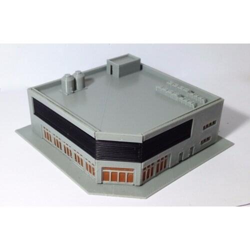 Outland Models City Corner Mall Department Store Z Scale 1:220 Train Railway