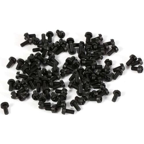 100pcs Thread Repair Kit M2 M3 M4 Plastic Nylon Hex Male Female/Female Spacer Round Head Screw Nut Stainless Steel