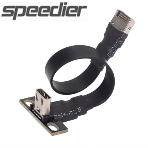 New USB 3.1 Type C To Type E High Speed Flat Extension Cable Type-C Type-E USB3.1 FPC Connect Riser Adapter Mainboard Interface