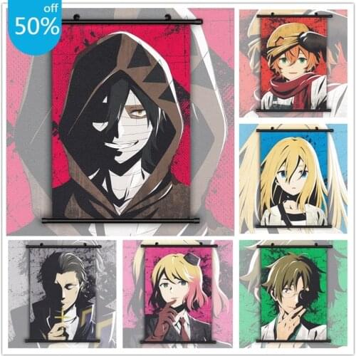 Zac The Angel of Death/Reggie Gardner Anime Posters Canvas Painting Wall Decor Wall Art Picture for Living Room Decor Home Decor