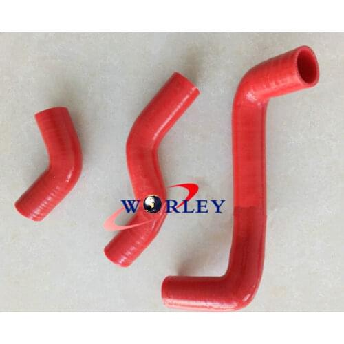 FOR Toyota Celica GT4 ST185 1989-1993 silicone radiator hose 89 90 91 92 93 RED