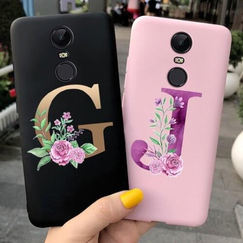 Cute Letter Painting Case For Xiaomi Redmi 5 Plus Phone Case Redmi 5 Candy TPU Back Cover For Xiaomi Redmi 5 5Plus Coque Soft