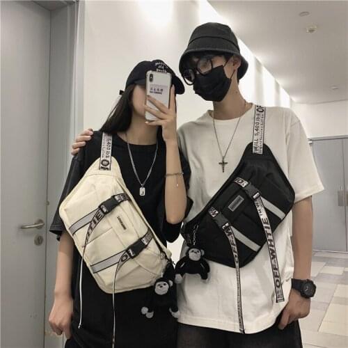 Messenger Bag Mens Casual 2021 New Chest Bag Shoulder Student Sports Waist Bag Couple Crossbody Bags Mobile Phone Bags