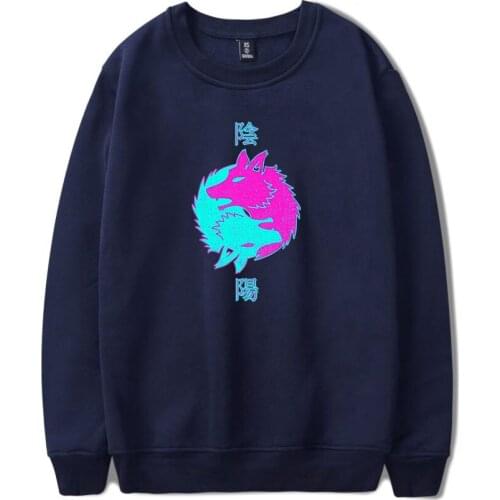 Tai Chi Element Sweatshirt Autumn Cotton Capless Hoodies Street Men Women Personality Print Pullover Fashion Couples Sweatshirt