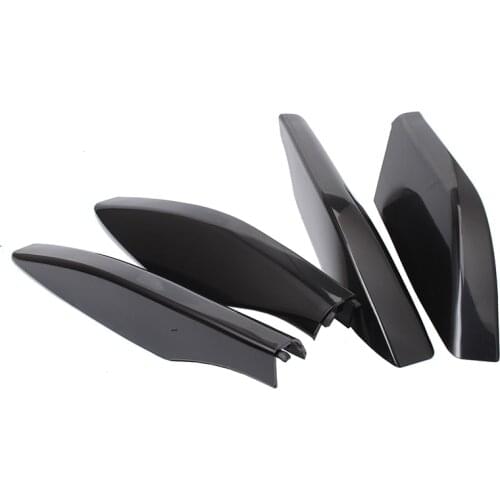 4Pcs Replacement Luggage Roof Rack Bar Rail End Protective Cover Shell Caps Trim FOR Lexus GX470 2003-2005 2006 2007 2008 2009