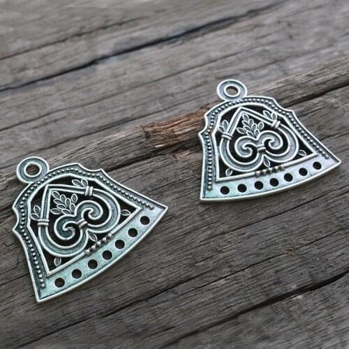 Lanseis 1Pair viking Brooch buckle Accessories slavic Ethnic jewelry