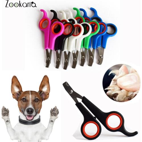 1PC Pet Nail Clipper Dog Cats Toe Claw Stainless Steel Grooming Nail Clippers Scissors Dog Nail Trimmer Cut Dog Nail Clippers