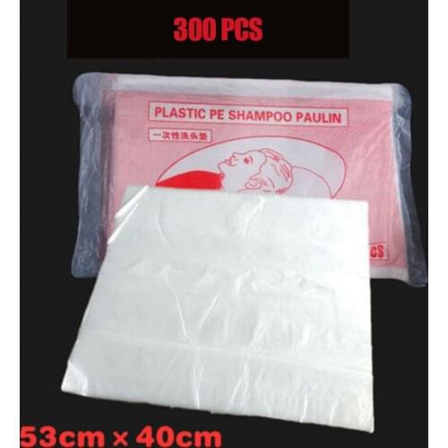 100/200/300pcs Disposable Hair Cutting Capes Hairdressing Home Dyeing Barbers Apron SANA889