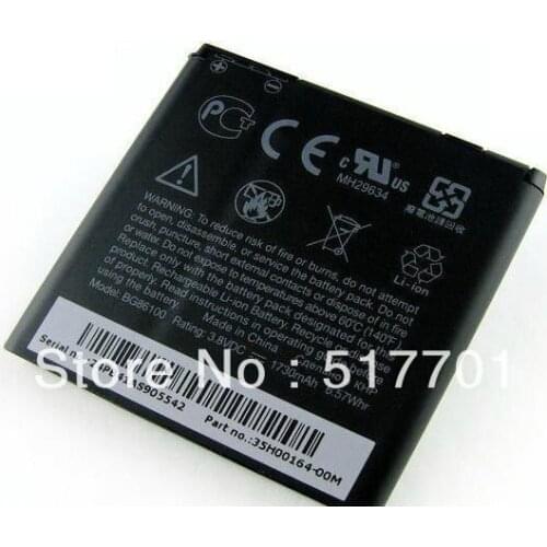 ALLCCX battery BG86100 for HTC G14 G17 G18 G21 G22 Z710e EVO 3D C470 X515 X515d X515e X515M