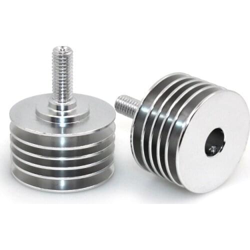 3D printer accessories external thread MK8 short distance feed extruder cylindrical radiator tube radiator fin