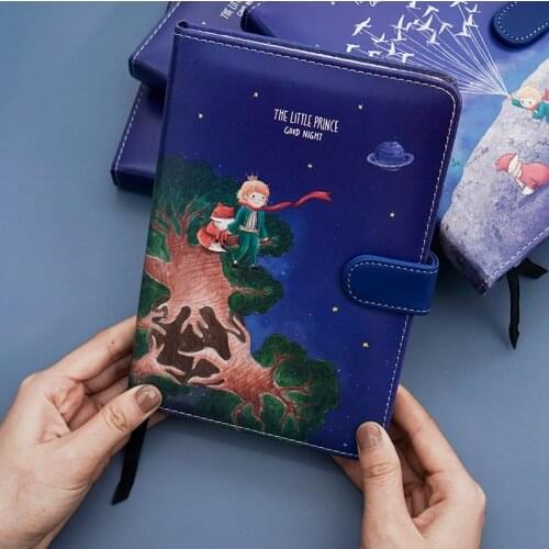 Notebooks Sketchbook Drawing My Little Prince Blue Buckle Diary Journals Travel Gift Inside Pages School Supplies Notebook