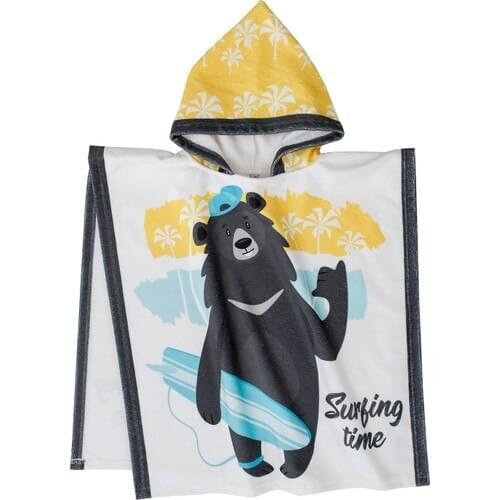 Dough Beach Towel Kid Pancho Surf
