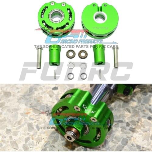 GPM AXIAL 1/10 SCX10 II 90046 90047 BUGGY car Metal outer ring + stainless steel ball bearing Load + 21MM widened adapter