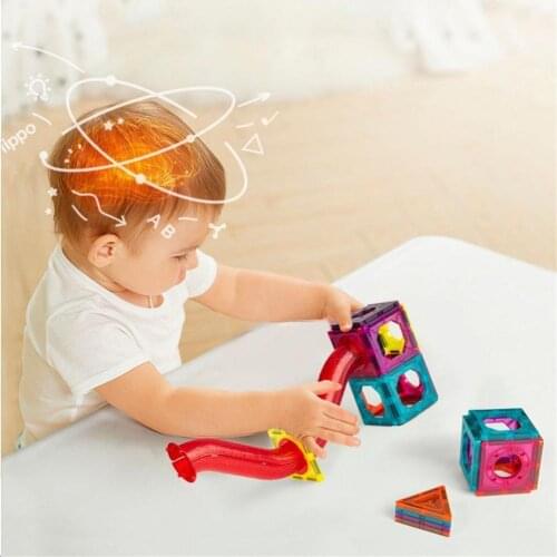 Big Size Magnetic Designer Magnet Building Blocks Accessories Educational Constructor Toys For Children