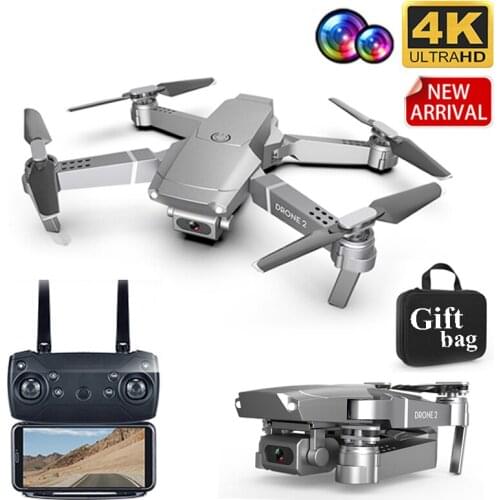 2020 New E68 WIFI FPV Mini Drone With Wide Angle HD 4K 1080P Camera Hight Hold Mode RC Foldable Quadcopter Dron Gift