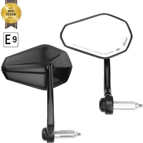 Motorcycle Mirror With E-MARK For BMW R1200GS F800GS G310R R1150R F800ST Motorcycle Rearview Mirrors Handlebar CNC Universal