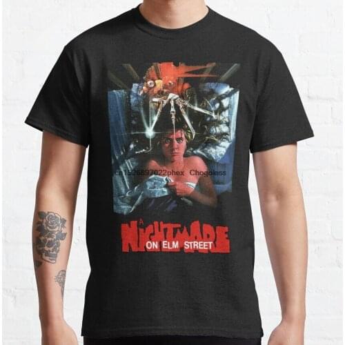 Men tshirts A Nightmare on Elm Street Poster Art 1984 VHS Gasm Video Women t-shirt