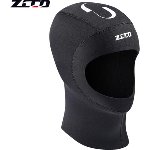 3MM Neoprene Diving Cap Men And Women Sunscreen Snorkeling Surfing Diving Swimming Cap Professional Warm Diving Headgear 2021