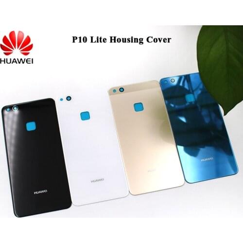 P10 Lite/Nova Lite Housing Cover Original Huawei 3D Glass Replacement Parts Battery Back Panel For Huawei G10 WAS-TL10 With Logo