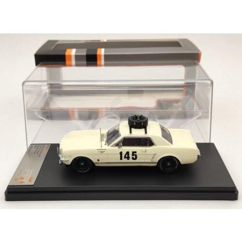 Premium X 1:43 For FORD MUSTANG #145 C/T Rally Monte Carlo 1966 PRD316 Beige Limited