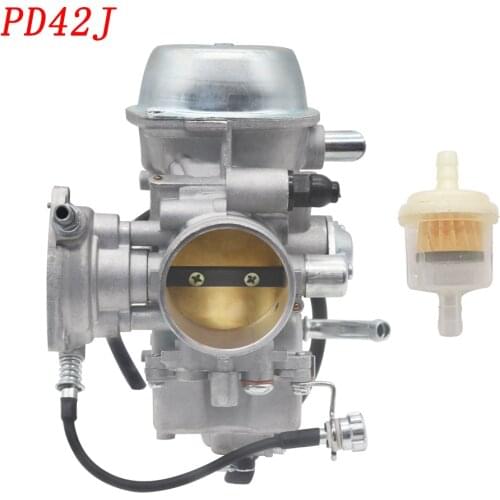 Runtong PD42J 42MM Vacuum Carburetor Carb For Yamaha Honda And Other 600YFM 660ATV UTV 700Cc 2002 - 2008 Carboidrati