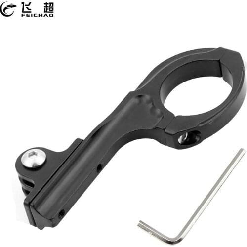 Bicycle Motorcycle Handlebar Bar Clamp Seatpost Mount Bike Holder Adapter Aluminum Alloy CNC for Gopro Hero 8 7 6 5 SJCAM Camera