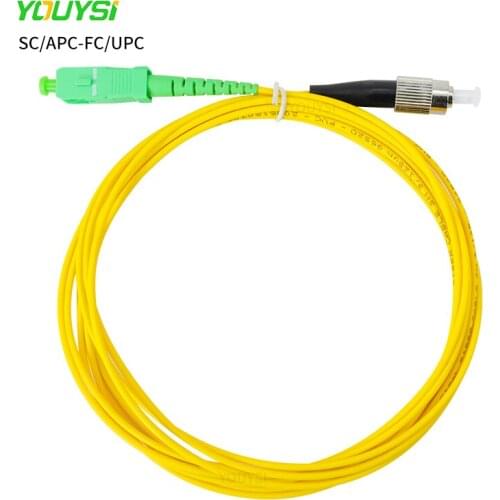 10PCS Simplex SC/APC-FC/UPC fiber optic patch cord Cable 1m/2m/3m/5m/10m fiber optic jumper cable 2.0mm