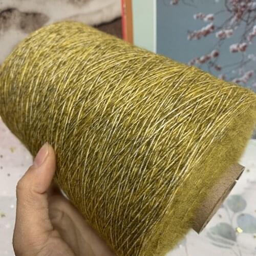 500g Wool Blended Yarn For Knitting Acrylic Yarn Crochet threads Green 2 mm Thick yarn Baby chunky knit sweater yarn scarf ZL25