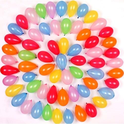 500PCS Water Bombs Colorful Water Balloons For Children Party Hot Summer Sands Beach Swimming Pool Small Balloon